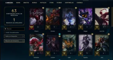 Conta Diamante 4 com 3 Skins e 35 Champs