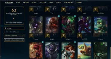 Conta Diamante 4 com 3 Skins e 35 Champs