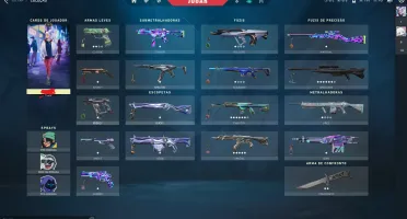Conta com bonûs especial do XBOX + Várias Skins Raras