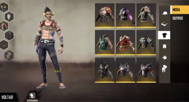 CONTA DE FREE FIRE GEMADA COM DOIS MESTRES!