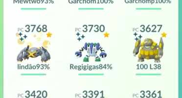 Conta Pokémon Go Lv43
