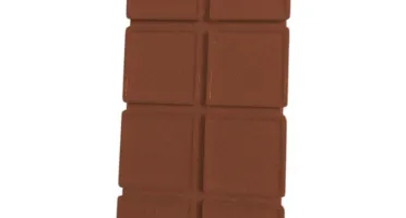 Kit com 3 Chaveiros em Formato de Barra de Chocolate