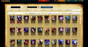 Conta Prata IV, 61 Champions e 8 Skins - League of Legends