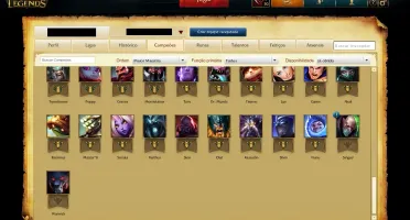 Conta Prata IV, 61 Champions e 8 Skins - League of Legends