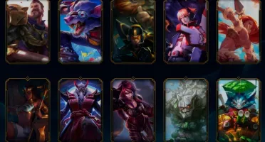 Conta LoL - Unranked - Borda Gold - 96 CAMPEÕES
