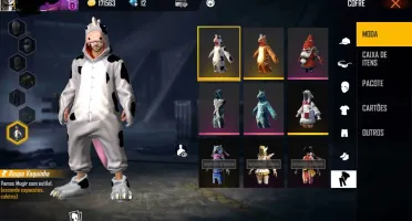 Conta Free Fire gemada Top