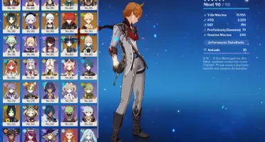 Scaramouche, Itto, Tartaglia, Ayaka, Venti, Nilou, Xiao