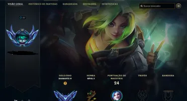 Conta lol d4