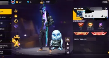 Conta Ff Prime 4 Gemada