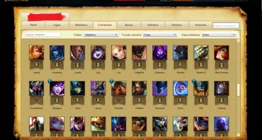 CONTA UNRANKEND COM 162 SKINS