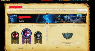 CONTA UNRANKEND COM 162 SKINS