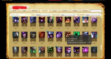 CONTA UNRANKEND COM 162 SKINS