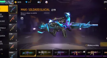 Free Fire - Conta Gemada Parada.