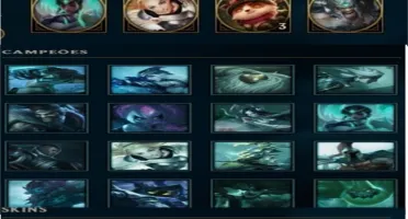 conta league of legends prata IV