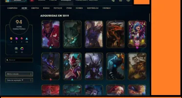 Conta de LOL