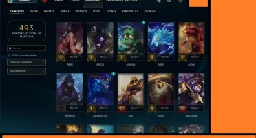 Conta de LOL