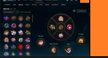 Conta de LOL