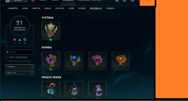 Conta de LOL
