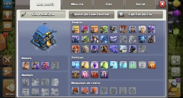 Coc Cv 12 Semi Full - Lvl 149 - Preço De Banana