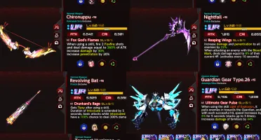 Conta Action Taimanin, todas 44 taimanins, skins unicas