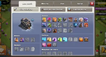 CV9 FULL MATO 100% FULL SKINS 5 CONSTRUTOR 1500 GEMAS TH9
