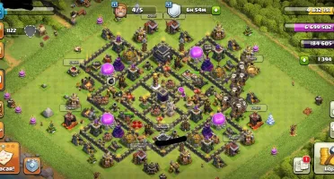 CV9 FULL MATO 100% FULL SKINS 5 CONSTRUTOR 1500 GEMAS TH9