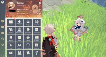 Kazuha AR 55 + ARMA ASSINATURA + BONUS AYAKA,HUTAO,KEQING