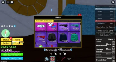 Conta blox fruits com Dragon West Ingerida