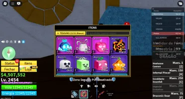 Conta blox fruits com Dragon West Ingerida