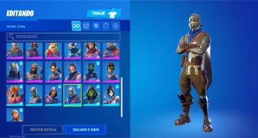 Conta de fortnite season 1