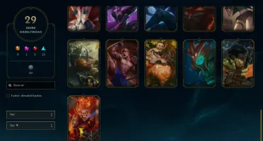 Conta lol e valorant mmr bom