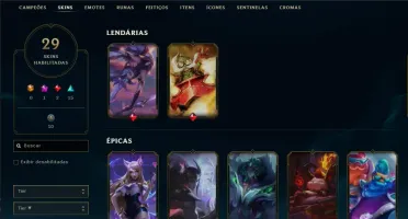 Conta lol e valorant mmr bom