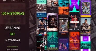 Pacote com 500 stories para Instagram