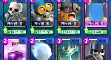 CONTA CLASH ROYALE LVL 13