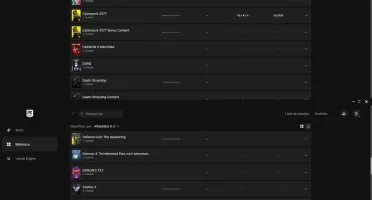 Conta Epic Games com 138 Jogos