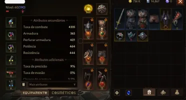 CHAR DIABLO IMMORTAL PARAGON 190 4.3K TC E UPANDO