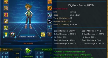Conta Mid Game Nadmo Alphamon 7 SSS+