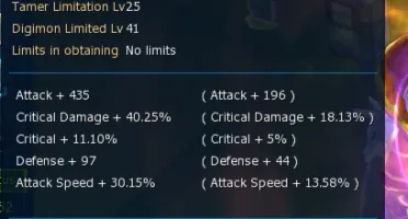 Conta Mid Game Nadmo Alphamon 7 SSS+