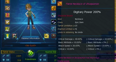 Conta Mid Game Nadmo Alphamon 7 SSS+