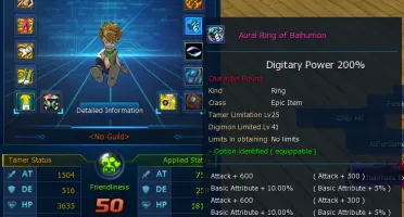 Conta Mid Game Nadmo Alphamon 7 SSS+