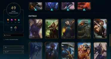 Conta Lol Lvl 132 49 Skins Unranked Handlevel Upada A Mão