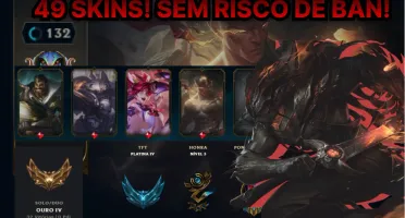 Conta Lol Lvl 132 49 Skins Unranked Handlevel Upada A Mão