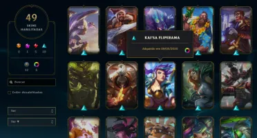Conta Lol Lvl 132 49 Skins Unranked Handlevel Upada A Mão