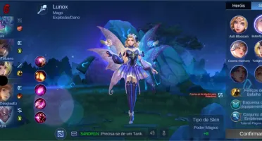 Conta Mobile Legends com 65+ skins