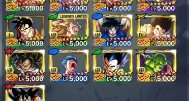Conta Dragon Ball Legends Top