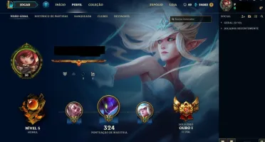 Conta LOL Turbinada.