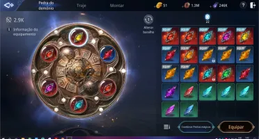 Conta Sa14 Lvl 72 85k poder