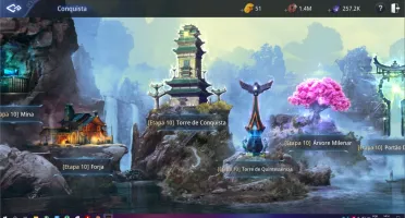 Conta Sa14 Lvl 72 85k poder