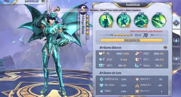 Conta Saint Seiya - 01