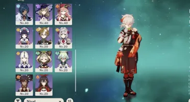Ar46. Ganyu, kazuha, Shenhe e Diluc
